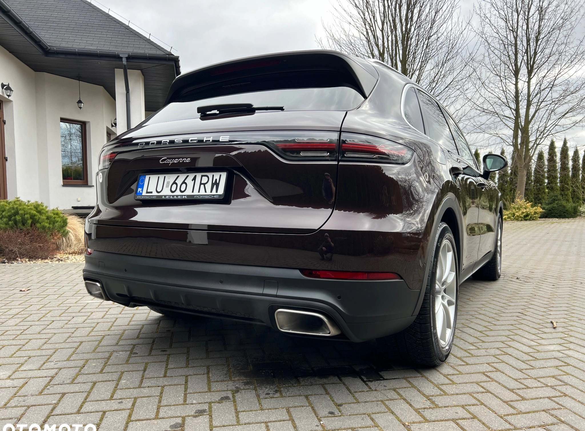 Porsche Cayenne cena 270600 przebieg: 126000, rok produkcji 2018 z Lublin małe 631